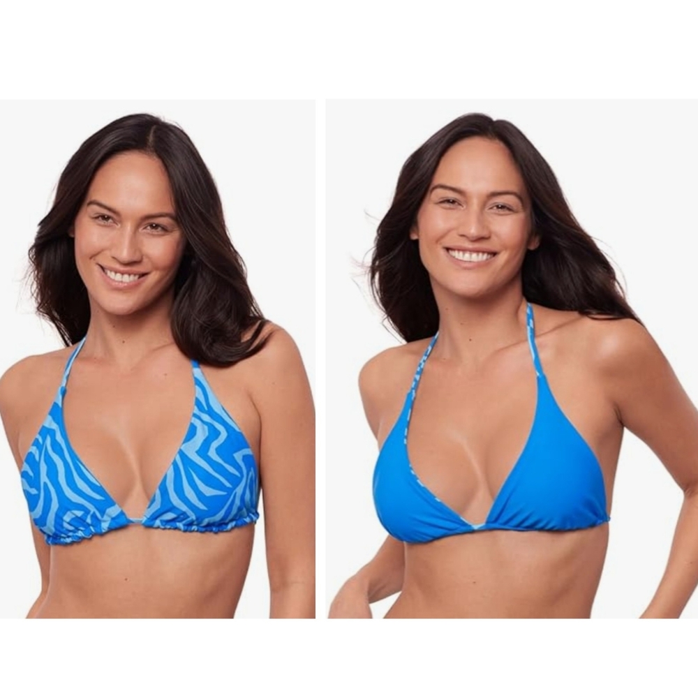 Sports Illustrated Women's Multiway Convertible Triangle Bikini "Top" NEW